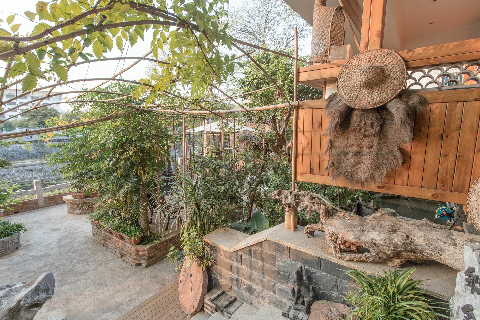 Zen Tea House Seven Stars Park Bed & Breakfast Guilin Bagian luar foto