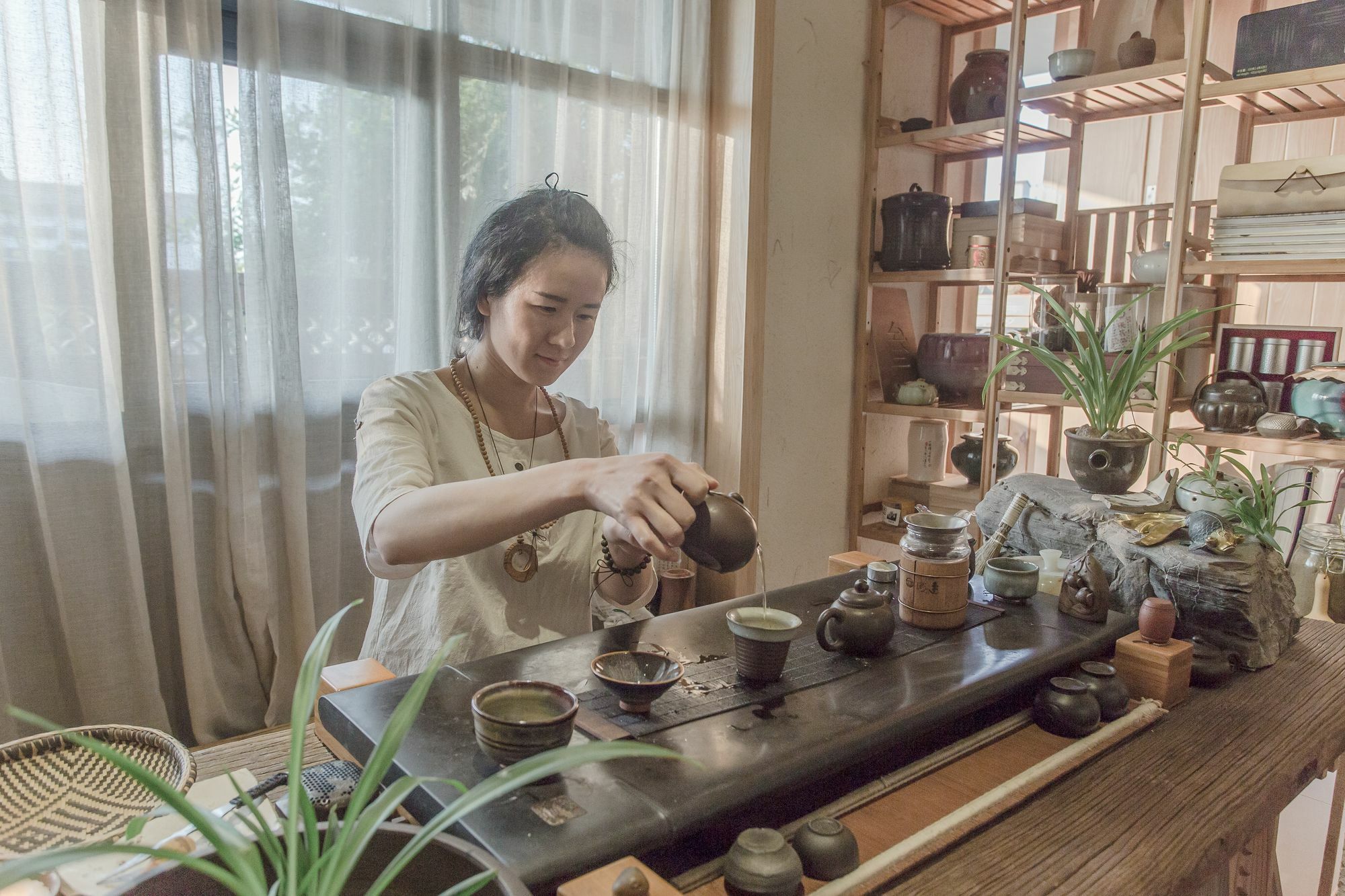 Zen Tea House Seven Stars Park Bed & Breakfast Guilin Bagian luar foto