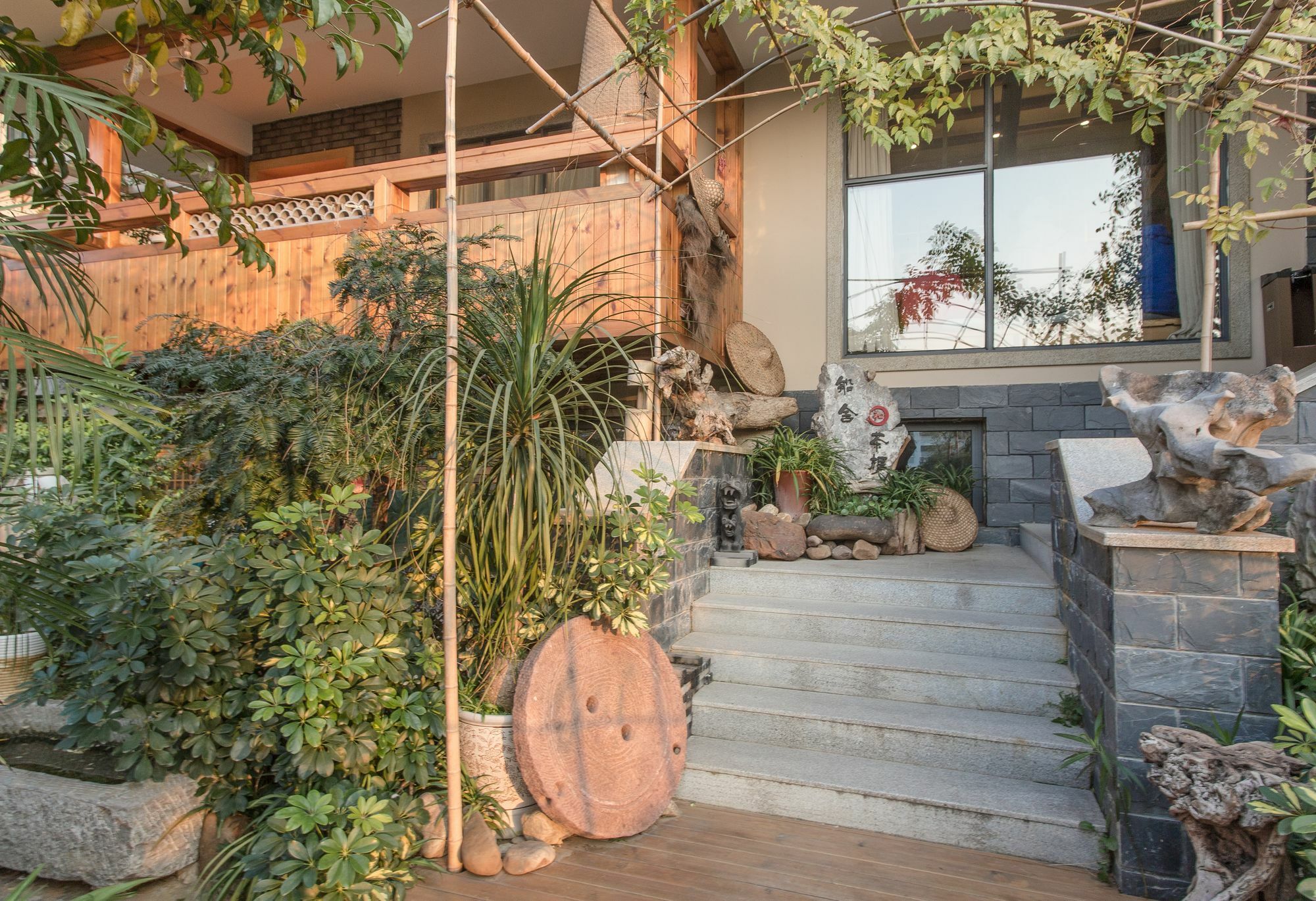 Zen Tea House Seven Stars Park Bed & Breakfast Guilin Bagian luar foto