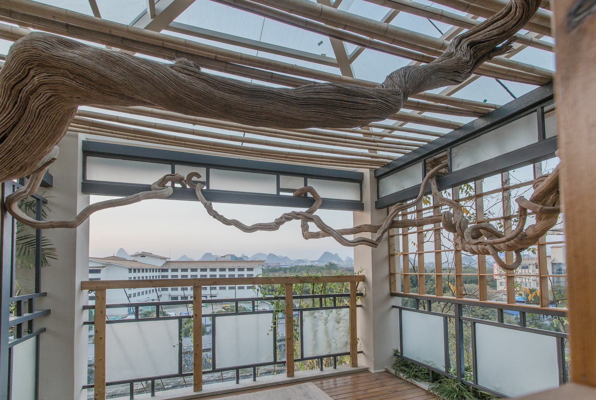 Zen Tea House Seven Stars Park Bed & Breakfast Guilin Bagian luar foto